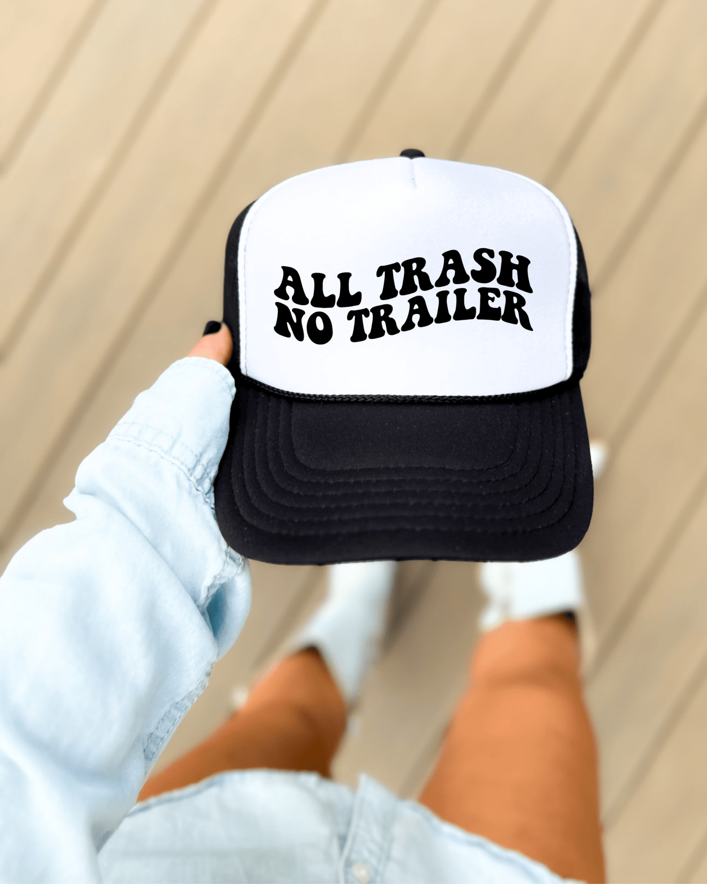 All Trash No Trailer Hat - Seed to Sewn