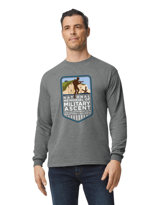 NMMA Unisex 50/50 Long - Sleeve T-Shirt - Seed to Sewn