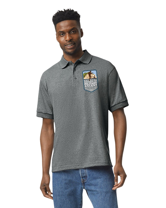 NMMA Unisex 50/50 Jersey Polo - Seed to Sewn