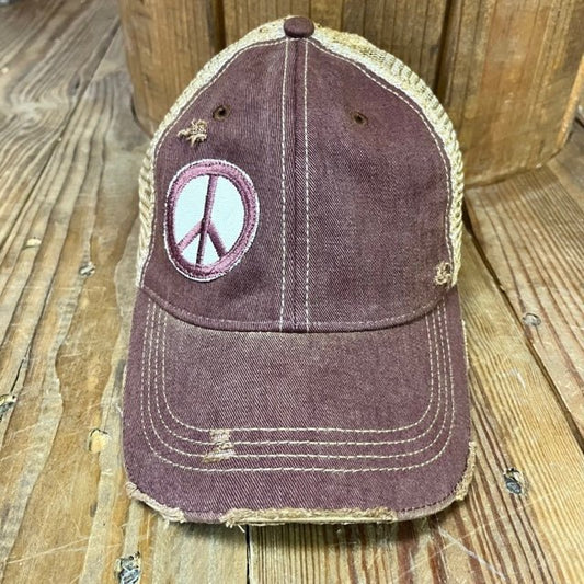 Peace Sign Hat - Seed to Sewn