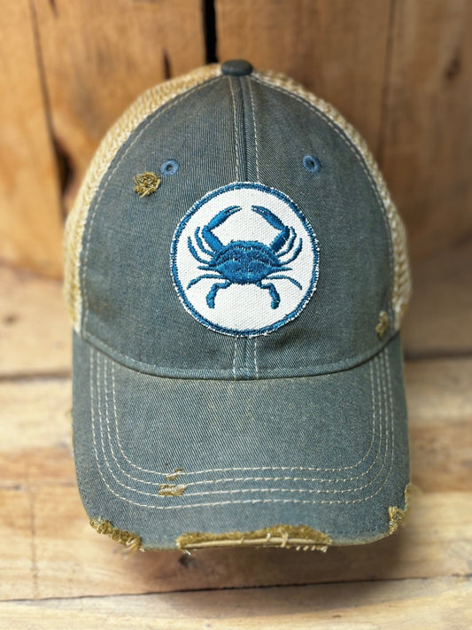 Blue Crab Hat - Seed to Sewn