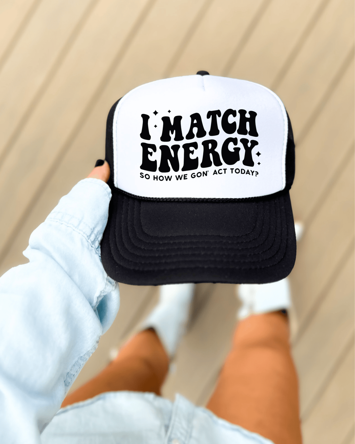 I Match Energy Hat - Seed to Sewn