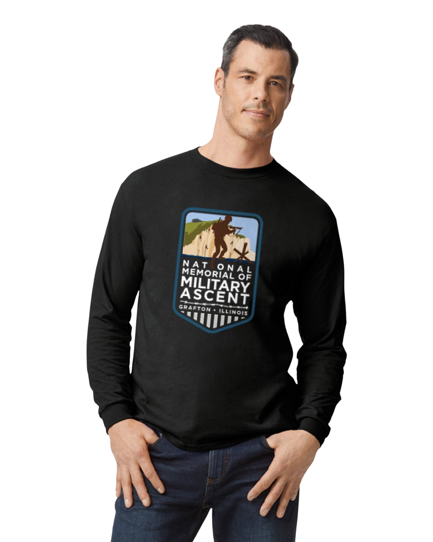 NMMA Unisex 50/50 Long - Sleeve T-Shirt - Seed to Sewn