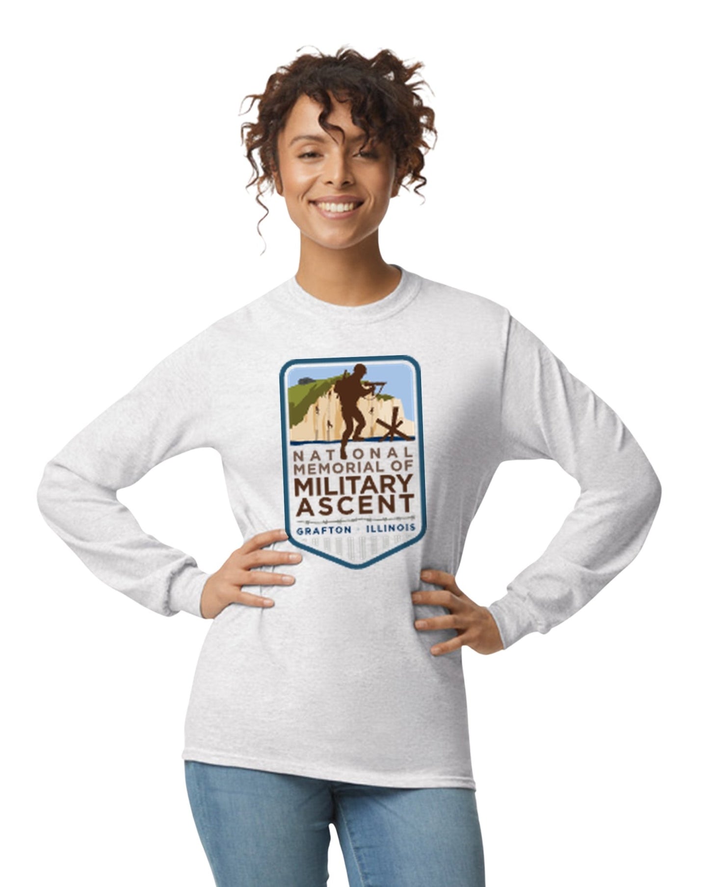 NMMA Unisex 50/50 Long - Sleeve T-Shirt - Seed to Sewn