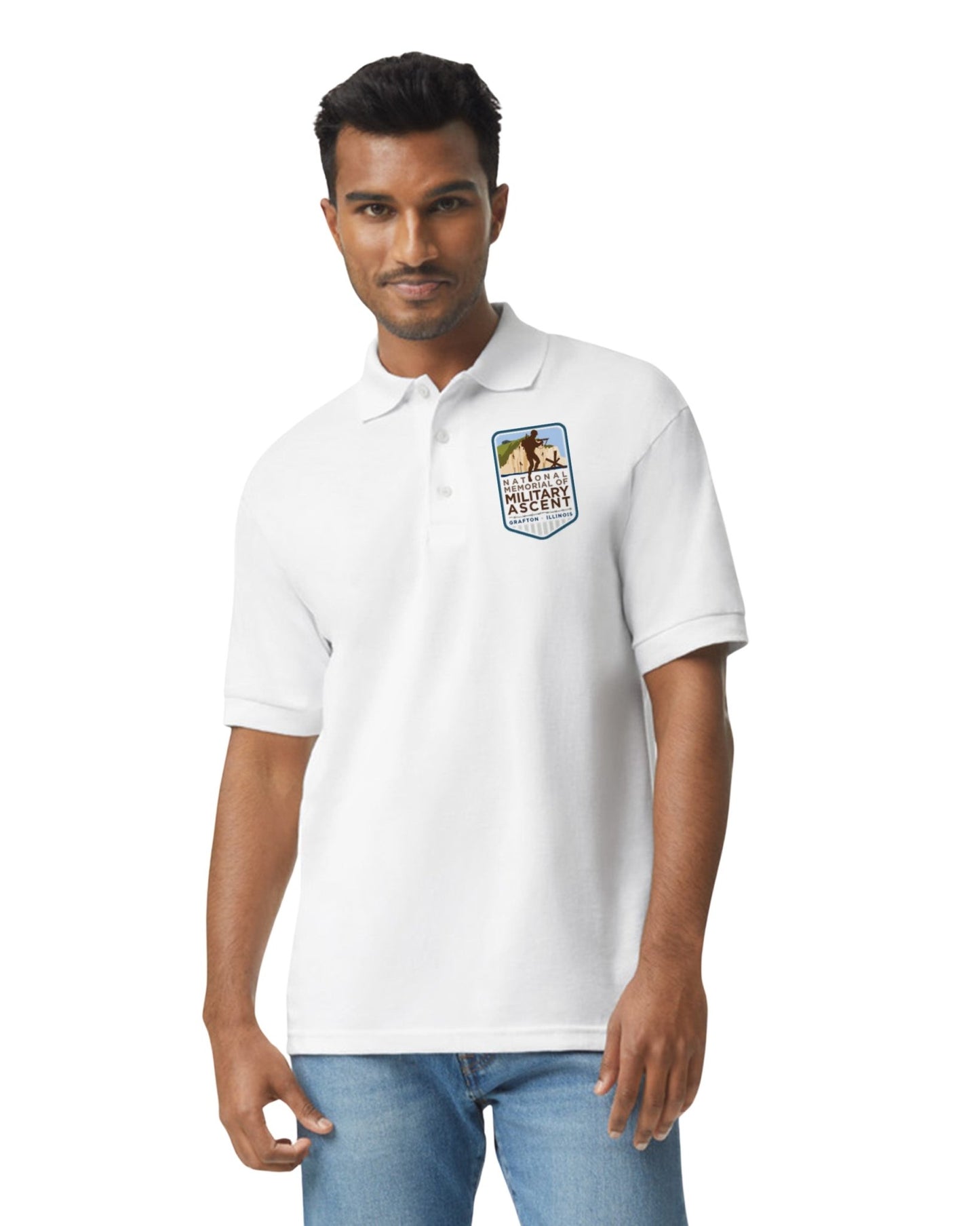 NMMA Unisex 50/50 Jersey Polo - Seed to Sewn