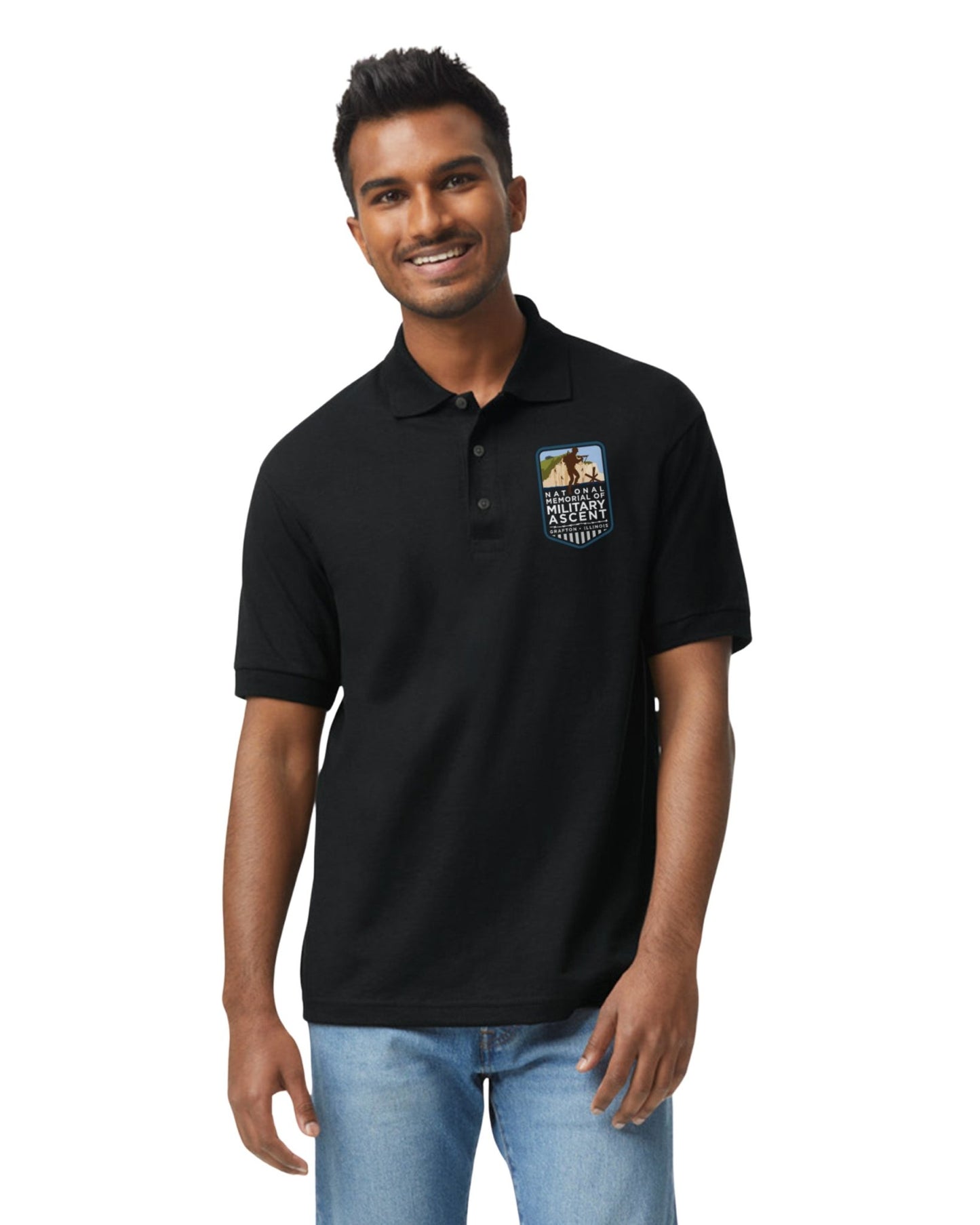 NMMA Unisex 50/50 Jersey Polo - Seed to Sewn