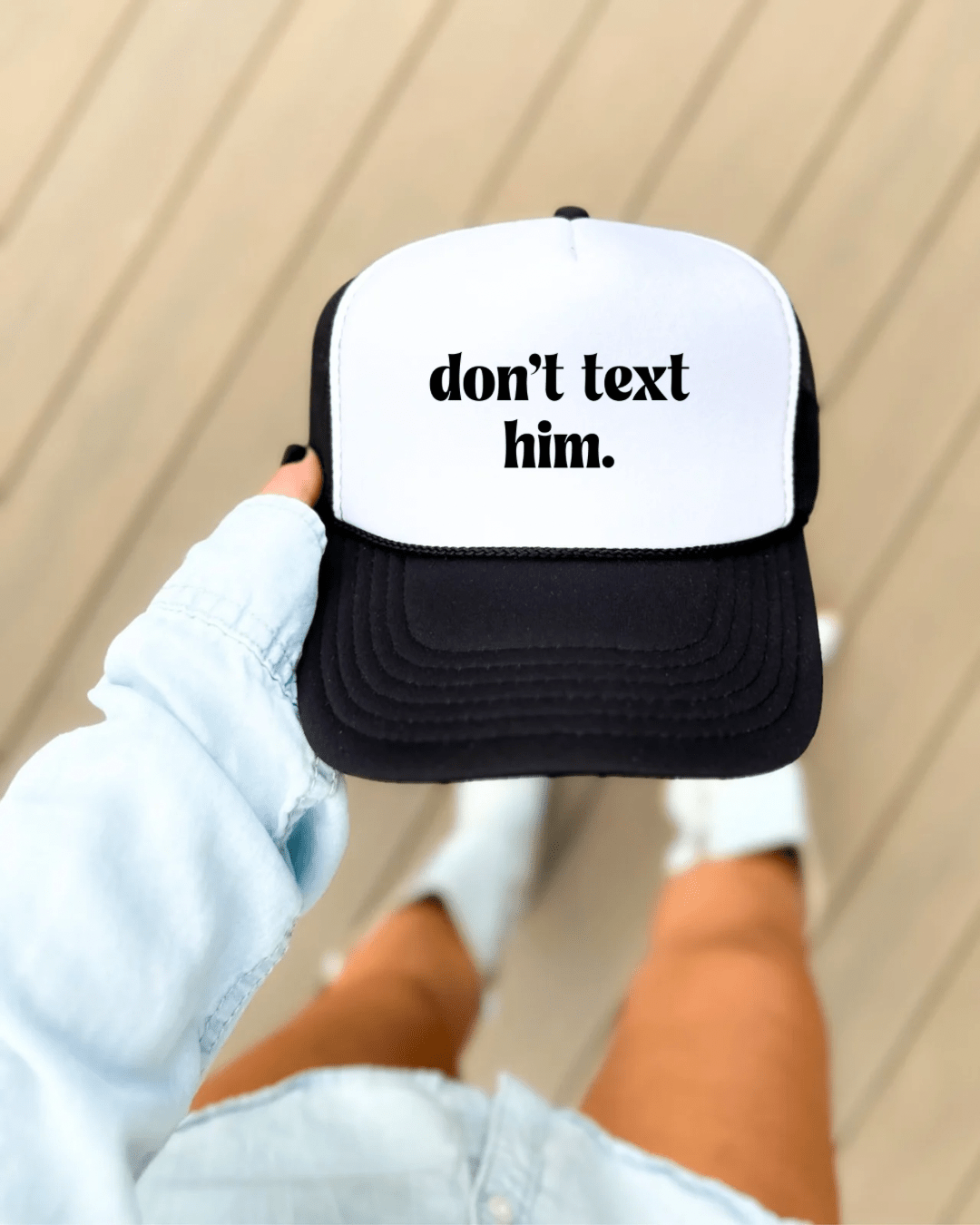 Don’t Text Him Hat - Seed to Sewn