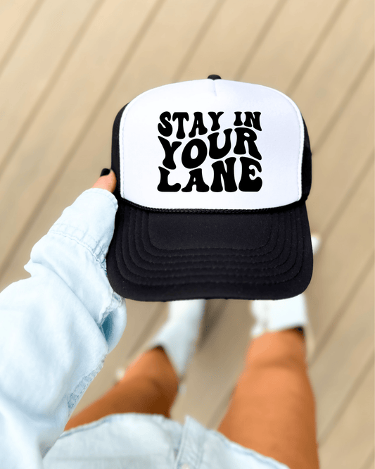 Stay in Your Lane Hat - Seed to Sewn