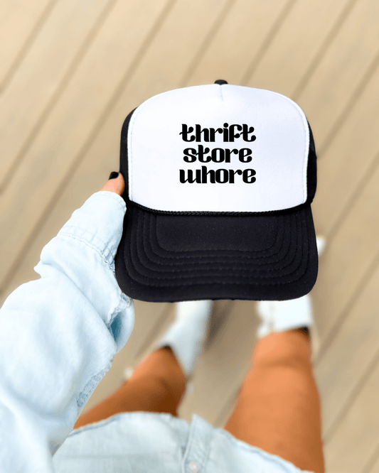 Thrift Store Whore Hat - Seed to Sewn